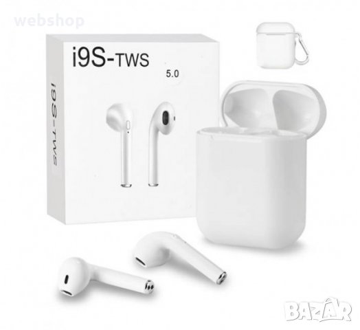 Слушалки тапи с блутууд I9S TWS стерео с функция handsfree, снимка 2 - Безжични слушалки - 35451916