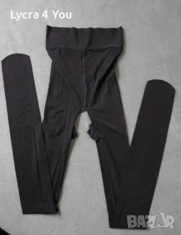 S/M нов чорапогащник с ликра и отвор на дъното, снимка 1