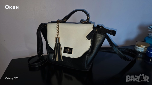 Дамска кожена чанта
