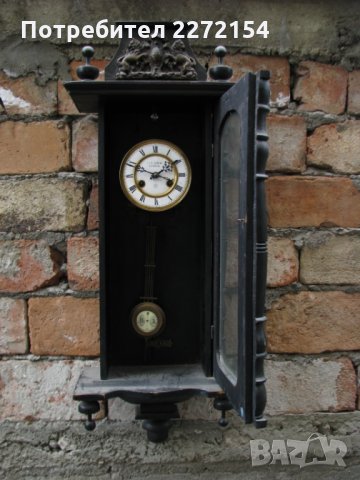 Стенен часовник Юнгханс-2, снимка 3 - Антикварни и старинни предмети - 32563609