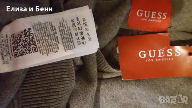 нов с етикет Оригинален марков пуловер Guess, снимка 4 - Пуловери - 35363331