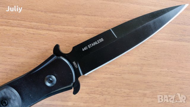 Автоматичен нож SOG NKSOG016 / Blackfield Carbon , снимка 17 - Ножове - 28113603