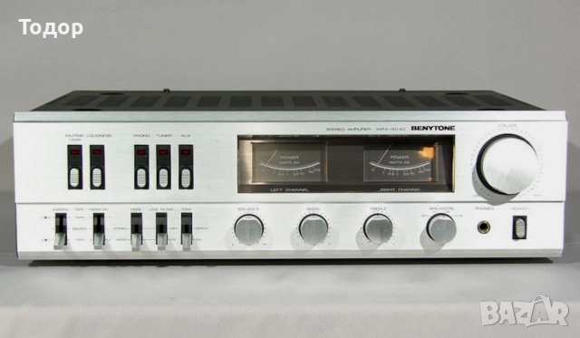Усилвател Benytone mpa 3040, снимка 2 - Ресийвъри, усилватели, смесителни пултове - 52300052