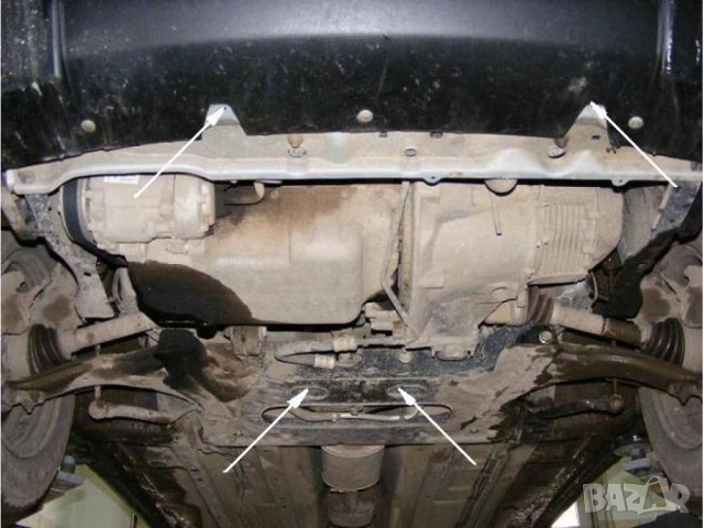 Метална кора под двигател и скоростна кутия Citroen Berlingo 1997г – 2008г, снимка 8 - Аксесоари и консумативи - 51661985