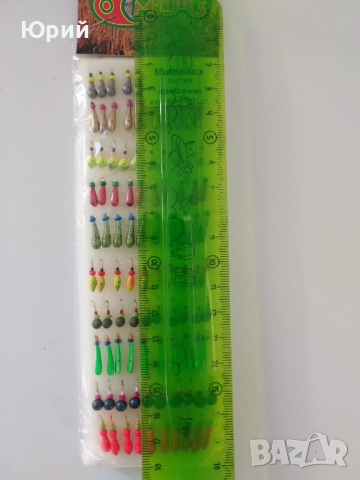  Комплект зимни примамки джигове 100 бр., снимка 2 - Такъми - 52912111