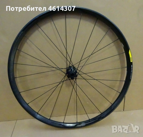Предно Колело - Mavic XA Elite Carbon MTB Front Wheel 27.5” - 15x100mm - Hookless → Обява 51911728 →, снимка 1