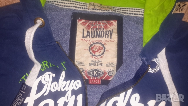 Мъжки суитшърт Franklin & Marshall и Tokyo Laundry L, снимка 6 - Спортни дрехи, екипи - 16793492