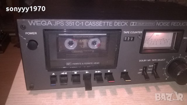 WEGA JPS 351 C-1 HIFI MADE IN WEST GERMANY-ВНОС ХОЛАНДИЯ, снимка 10 - Декове - 27780123