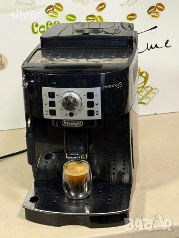 Кафемашина кафе автомат delonghi magnifica S с гаранция, снимка 9 - Кафемашини - 53556228
