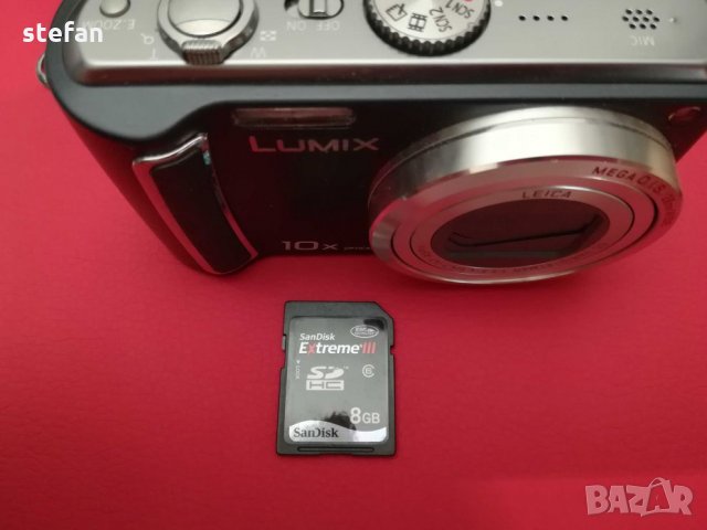 Panasonic tz4 в комплект с 8gb карта, снимка 1 - Фотоапарати - 28495451