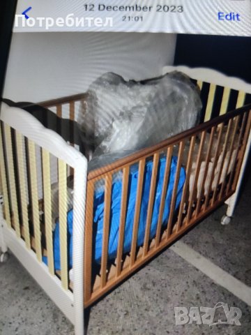 Кошарка -легло на колелца за бебе, снимка 5 - Кошарки - 43960196