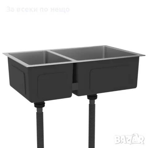 Кухненска мивка, неръждаема стомана, снимка 7 - Мивки - 47287080