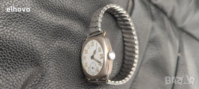 Стар мъжки швейцарски часовник ПСВ, снимка 6 - Антикварни и старинни предмети - 52749936