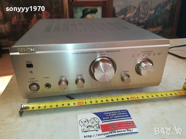 DENON UPA-F88 AMPLIFIER ВНОС SWISS 1212231536, снимка 5 - Ресийвъри, усилватели, смесителни пултове - 43380296