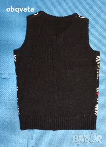 Сет Бяла риза Hm + коледен пуловер , снимка 6 - Детски ризи - 48363352