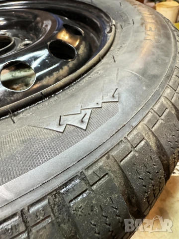 4бр КОМПЛЕКТ ЗИМНИ ГУМИ 14 ЦОЛОВИ СТОМАНЕНИ ДЖАНТИ и ТАСОВЕ FORD 185 65 14 Orium 601 185/65/14 R14, снимка 9 - Гуми и джанти - 50857711