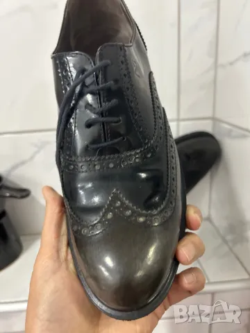 Дамски обувки/ боти естествена кожа Nero Giardini 38 номер, снимка 11 - Дамски боти - 47729436