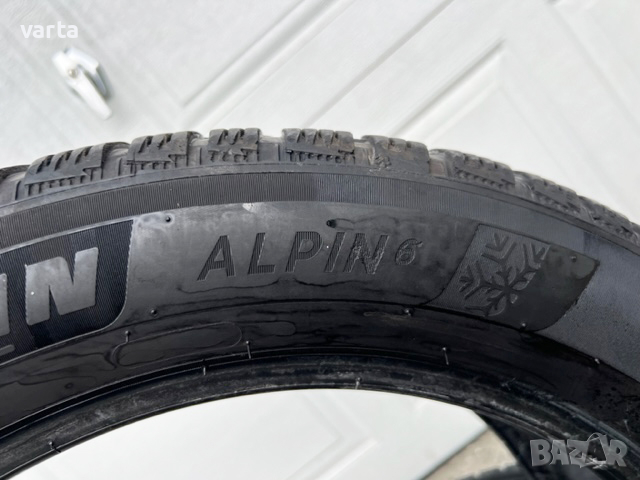 2бр гуми MICHELIN ALPIN 6, 205/55/17, DOT 2020, снимка 4 - Гуми и джанти - 44842178