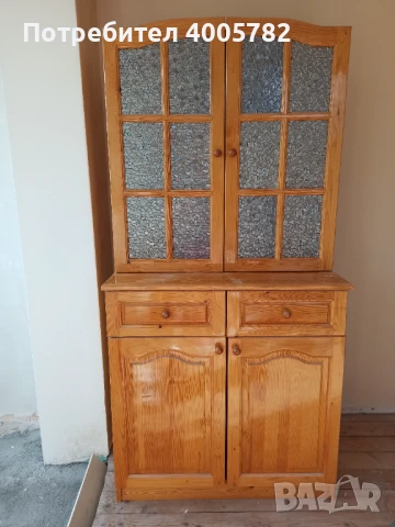 Секция от масивно дърво- 3 броя, снимка 1