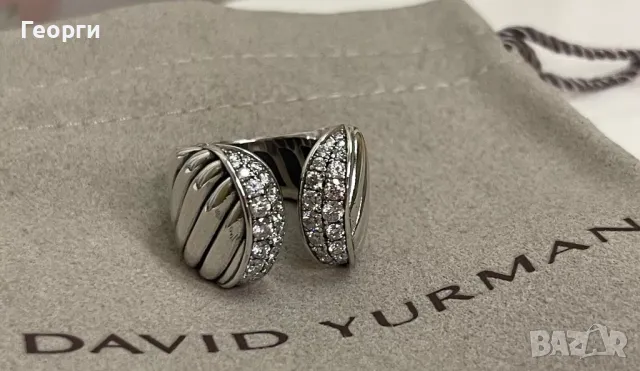 David Yurman оригинален пръстен, снимка 4 - Пръстени - 50262863
