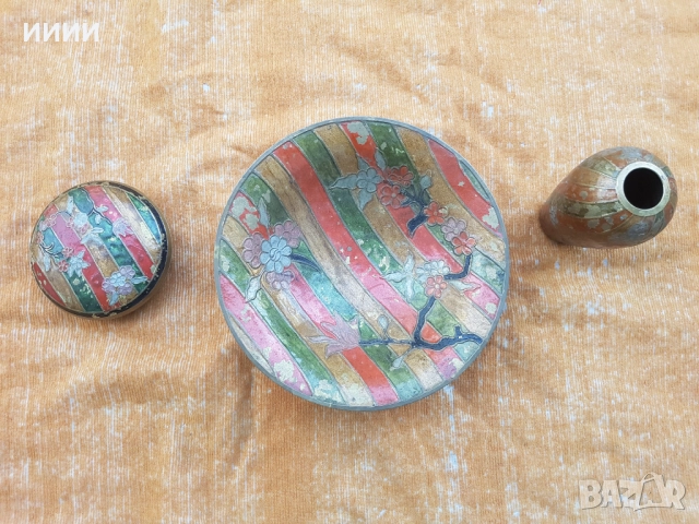 Месингови кутия фруктиера ваза 