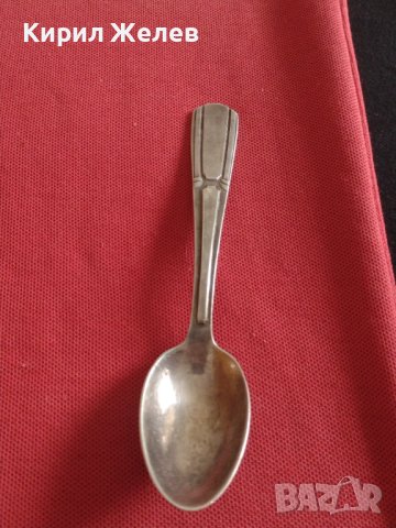 Стара лъжичка за кафе чай Английски стил с маркировка за КОЛЕКЦИЯ ДЕКОРАЦИЯ 42125, снимка 4 - Други ценни предмети - 43863205