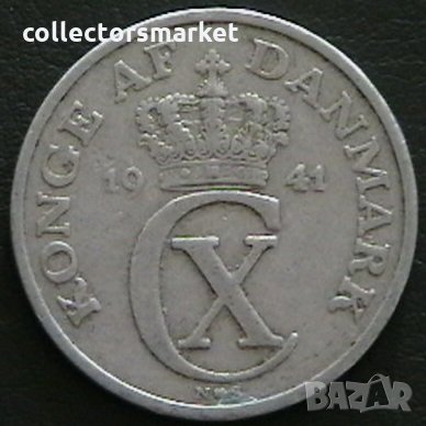 5 оре 1941, Дания, снимка 2 - Нумизматика и бонистика - 28377577