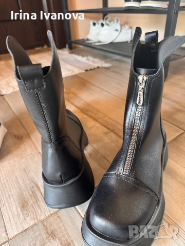 Зимни черни боти, снимка 8 - Дамски боти - 52282983