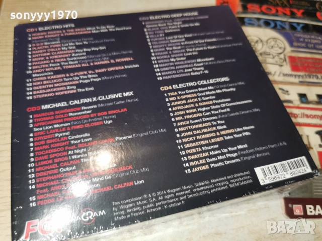 ELECTRO FEVER 2014 4CD-ВНОС FRANCE 4 ДИСКА ЗА 45ЛВ КОЛЕДНО  1912250759, снимка 2 - CD дискове - 52844294