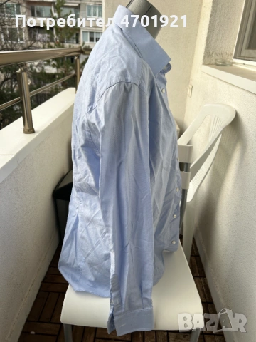 Мъжка синя риза МОNNI, снимка 17 - Ризи - 53136889