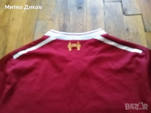 Ливърпул футболна тениска маркова на Ню Баланс  125 години размер Л юноши 146 см, снимка 5 - Футбол - 50551593