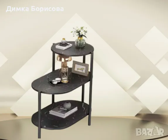 Тристепенен рафт за съхранение Размери: 65х46х78 см;, снимка 6 - Други - 48676540