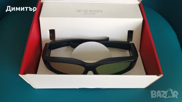 AG-S100 LG 3D GLASSES 3д очила, снимка 3 - Стойки, 3D очила, аксесоари - 51405963