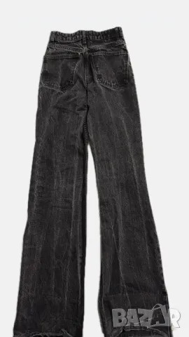 Черни накъсани дънки, снимка 2 - Дънки - 48691384