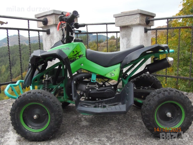 Бензиново детско ATV - sport 50cc , снимка 4 - Мотоциклети и мототехника - 53135021
