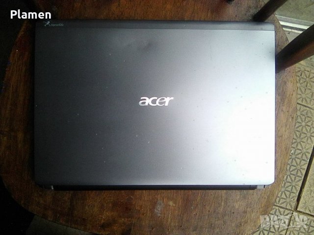 Лаптоп Асер със зарядно чанта и антена за безжичен интернет, снимка 1