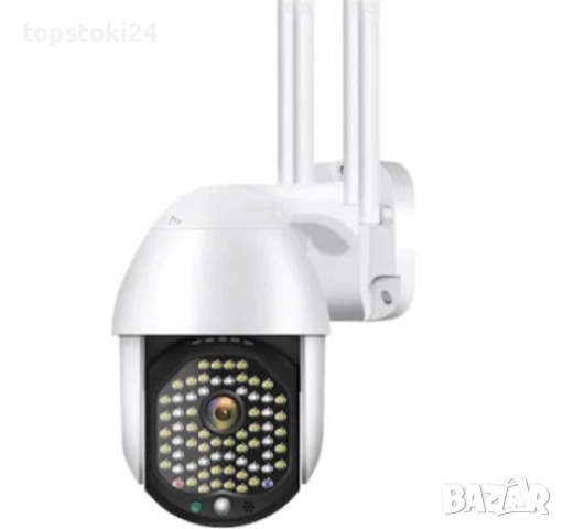 Водоустойчива IP Wi-Fi смарт камера въртяща се на 320 градуса, снимка 3 - IP камери - 52793027