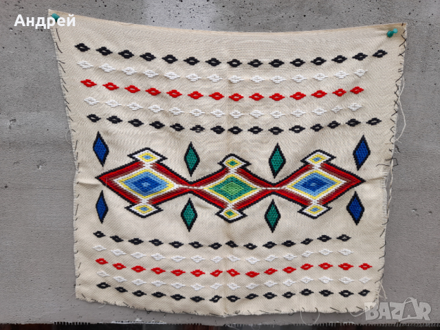 Старинна бродирана калъфка за възглавница #20, снимка 2 - Антикварни и старинни предмети - 44912950