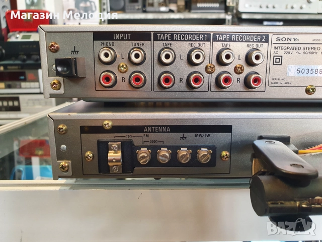  Усилвател SONY TA-AX2 + Тунер SONY ST-JX2L В отлично техническо и визуално състояние., снимка 9 - Ресийвъри, усилватели, смесителни пултове - 46261507