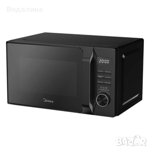 Микровълнова фурна MIDEA AG20CF2EBK 700W, Функция грил, 20L, снимка 6 - Микровълнови - 53315467