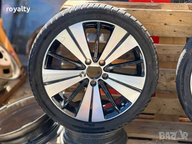 5х112 18 Цола Джанти Mercedes ML R CLA GLA 5х112 18 Мерцедес Оригинални джанти, снимка 6 - Аксесоари и консумативи - 52043107