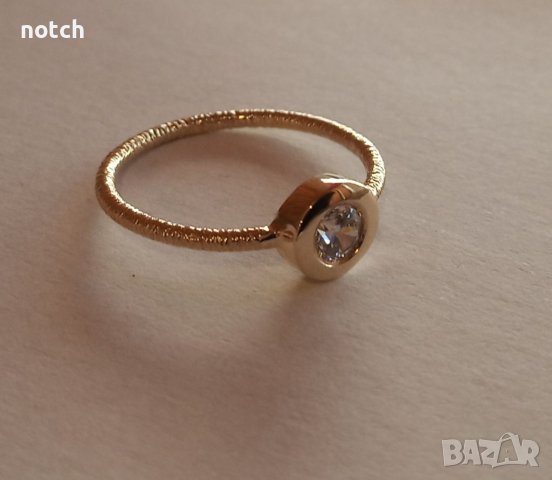Златен пръстен, снимка 3 - Пръстени - 39153582