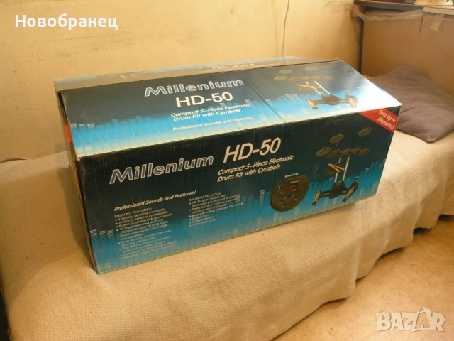Електронни барабани Millenium HD-50 , снимка 9 - Ударни инструменти - 53367669
