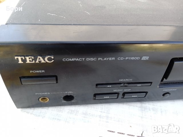 TEAC CD P 1160 D CD Player, снимка 5 - Плейъри, домашно кино, прожектори - 40144766