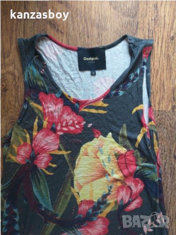 Desigual Adriana verde - страхотна рокля, снимка 4 - Рокли - 33368908