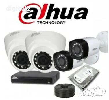 ВИДЕОНАБЛЮДЕНИЕ /Продажба /Монтаж /Настройка ,Подръжка /24 м Гаранция