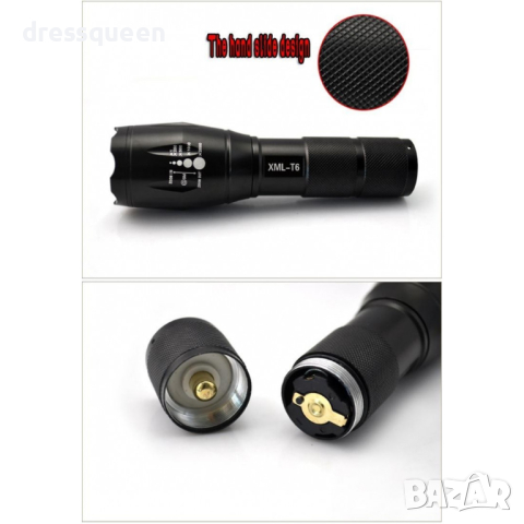 X6-902 CREE LED фенер с презареждаща акумулаторна батерия, снимка 10 - Прожектори - 44907790