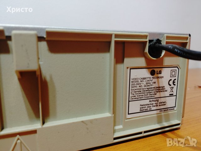 LG LV4747 HI-FI STEREO VHS, снимка 8 - Плейъри, домашно кино, прожектори - 39238783