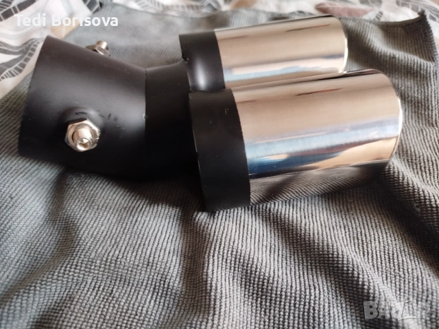 Накрайник за ауспух-двуцевка , снимка 2 - Аксесоари и консумативи - 53274385