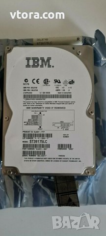 Твърд диск за сървър IBM 9.1 GB USCSI 7200 RPM 36L8748 36L8749 ST39175LC, снимка 1